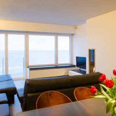 appartement met zicht op zee te huur in Oostende